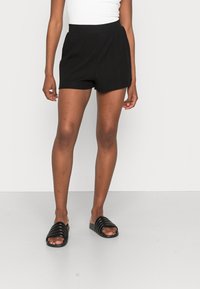 Even&Odd 2 PACK - Calções - black/off white