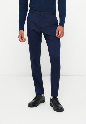 Calvin Klein STRETCH SLIM SUIT PANT - Pantaloni de costum - ink blue