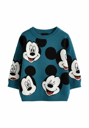 Next MICKEY MOUSE CREW NECK - Trui - teal blue