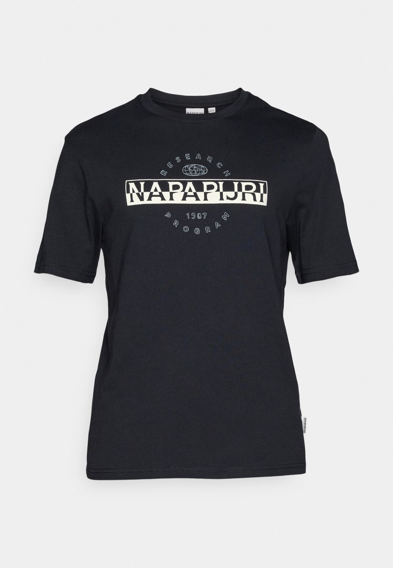 Napapijri T-shirt print zwart Napapijri T-shirt print zwart