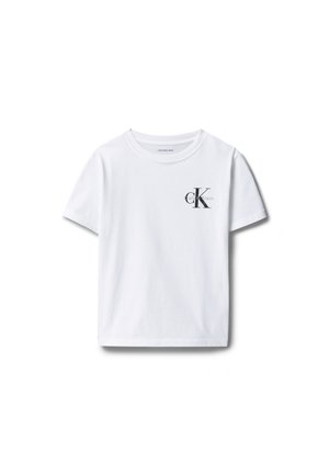 Calvin Klein Jeans, MONOLOGO UNISEX - T-shirt con stampa - bright white