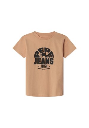 T-shirt imprimé - light orange