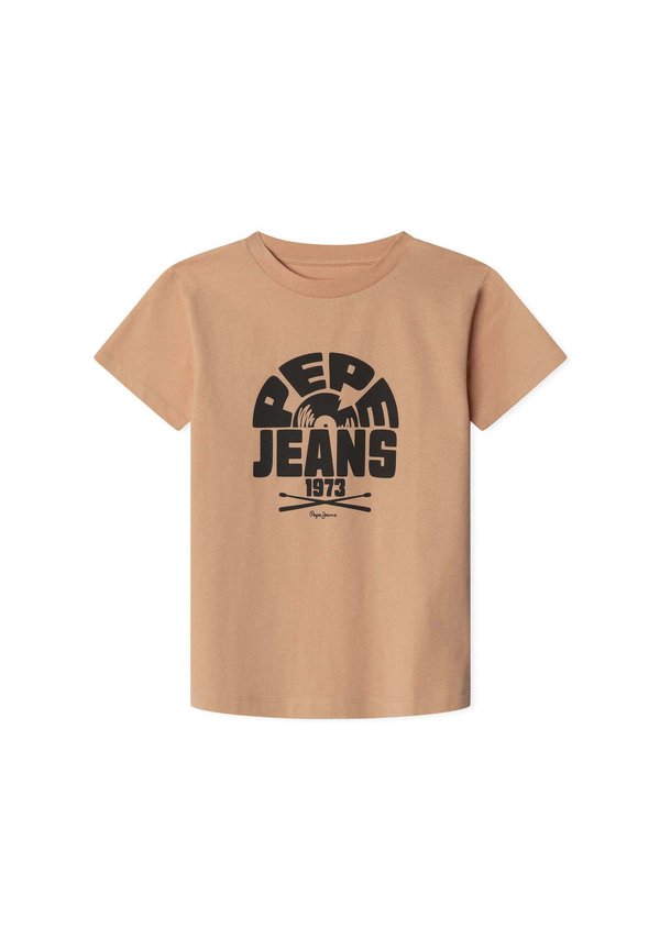 T-Shirt print - light orange