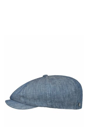 Lierys VILONIA PANEL FLAT - Beanie - blau meliert