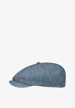 Lierys VILONIA PANEL FLAT - Beanie - blau meliert