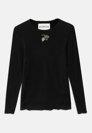 ANDREA LONG SLEEVE - Maglietta a manica lunga - black beauty