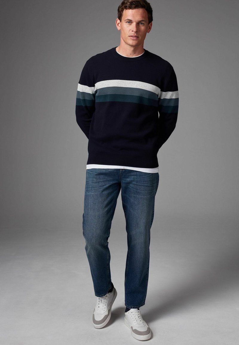 Next CREW REGULAR FIT - Vesta - navy blue