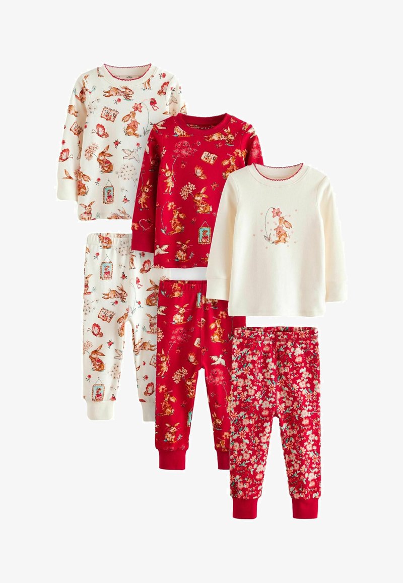 Next 3 PACK  - REGULAR FIT - Nachtwäsche Set - red mouse