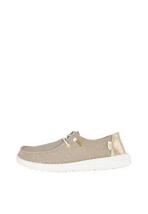 HEYDUDE Wendy Metallic Sparkle - Slip-Ons - Chaussures à lacets - oro