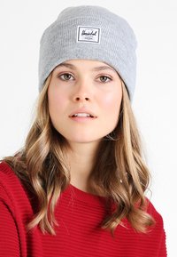 Herschel ELMER  BEANIE UNISEX - Kapa - heathered light grey