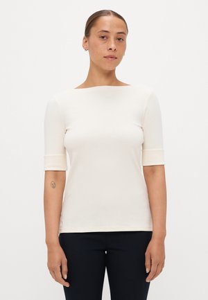 JUDY ELBOW SLEEVE - T-shirt basique - mascarpone cream