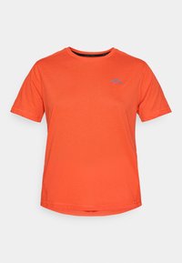 TRAIL TOP - T-shirt till träning - picante red/black