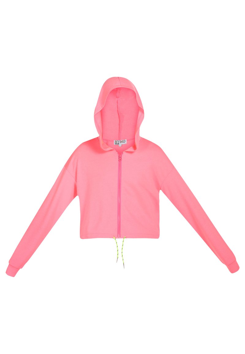 myMo ATHLSR Sweater met rits neonroze