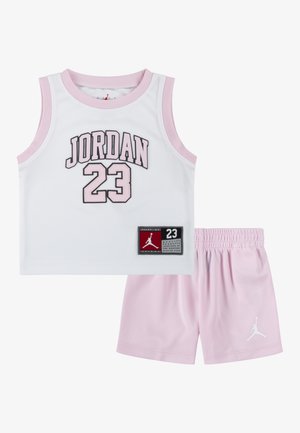 Jordan UNISEX SET - Pantaloni scurți - pink foam