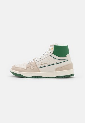 THE BROOKLYN HIGH - Sneakers hoog - offwhite/green