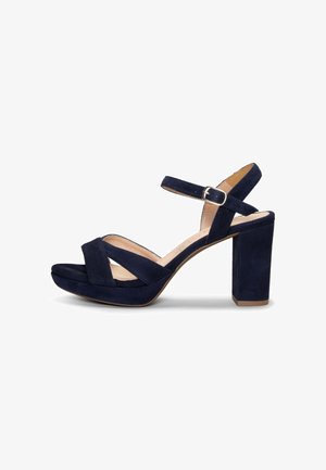 MiMao, PARIS - Sandalias de tacón - azul