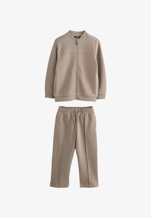 Next, SET - REGULAR FIT - Tracksuit - mink brown