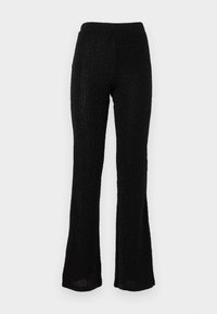 NMGILLY PASA FLARED PANTS - Hlače - black