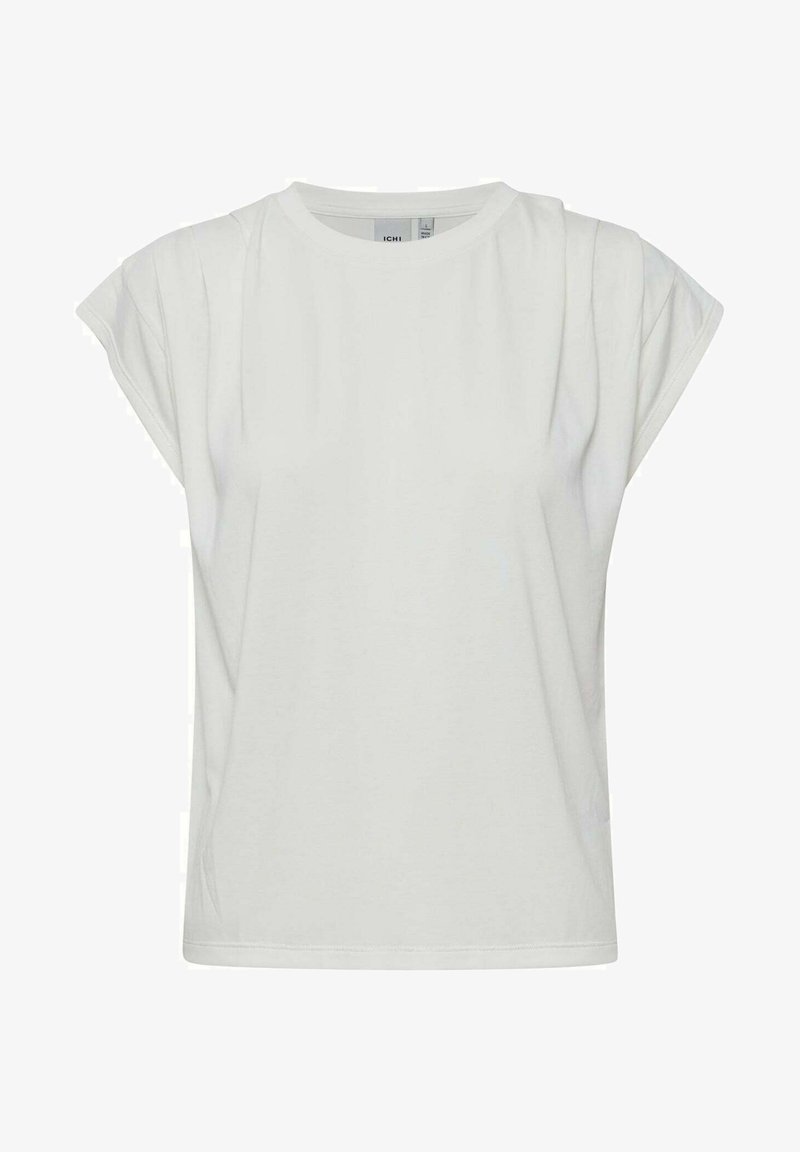 ICHI T-shirt basique - cloud dancer