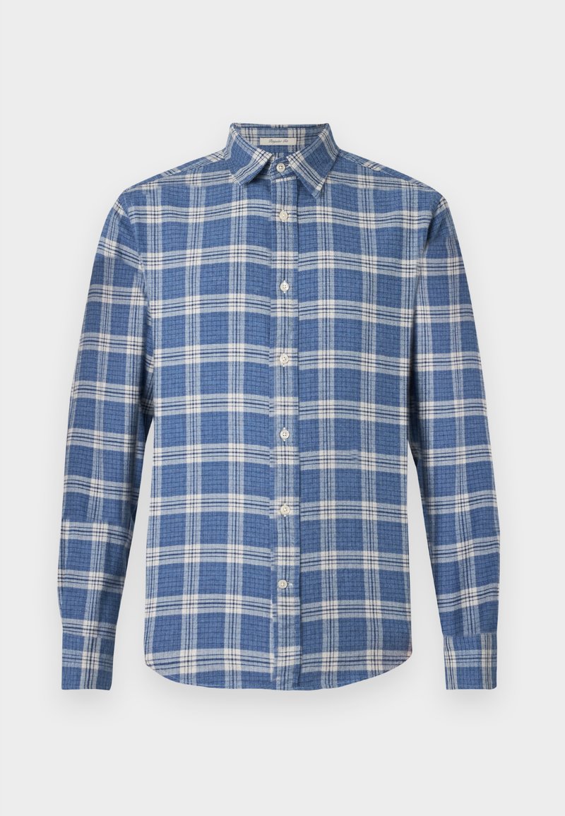 Gant Overhemd blauw denim/bluedenim