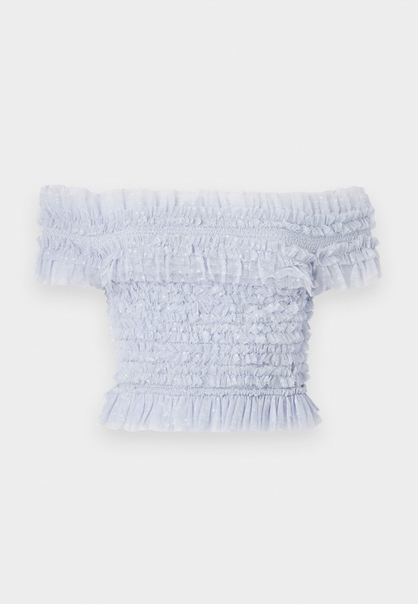 HATTIE SMOCKED OFF SHOULDER - Top3