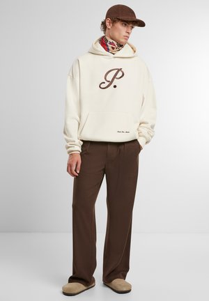 PROHIBITED BRIXTON - Hoodie - cream