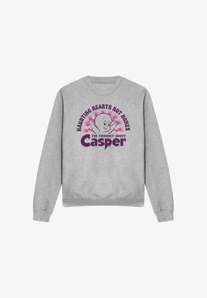 Universal Studios, CASPER VALENTINE'S DAY HAUNTING HEARTS - Sweatshirt - mottled light grey