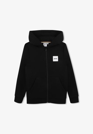BOSS Kidswear, CARDIGAN SUIT KIDS TEENS - Sweat zippé - black