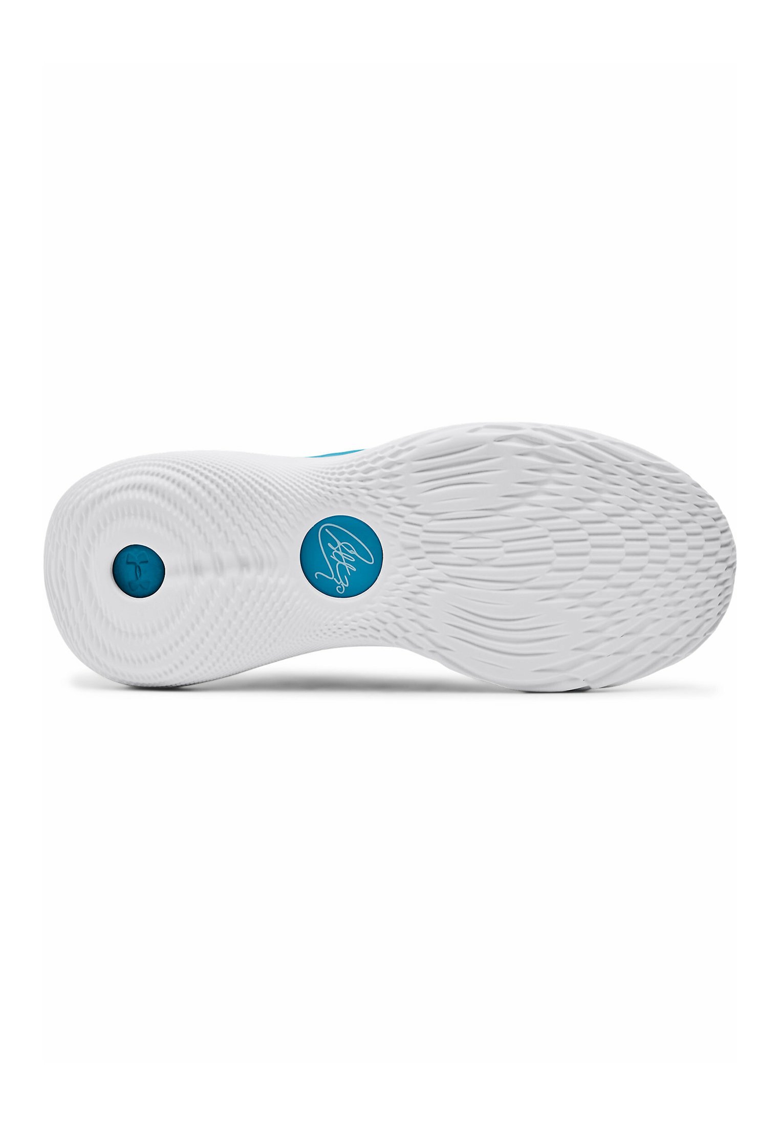 UNDER ARMOUR CURRY11シューズ ライトブルー Under Armour CURRY 11 MOUTHGUARD - Basketball shoes - sky blue