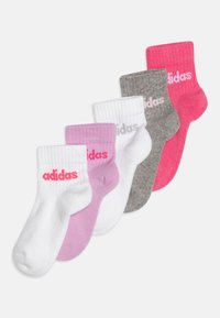 Não selecionado, white/pink fusion/bliss lilac/medium grey heather