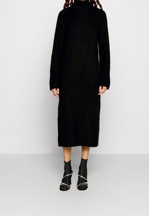 Gebreide jurk - black