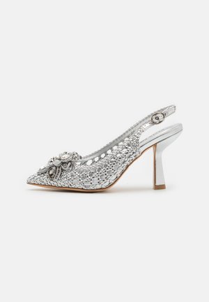 High Heel Pumps - luna silver