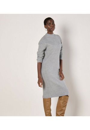 Apricot Strickkleid - grey