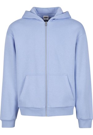 Urban Classics FLUFFY HOODY - Sweatjakke - powderblue