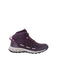 Jack Wolfskin WOODLAND 2 TEXAPORE MID - Scarpa da hiking - purple   phantom