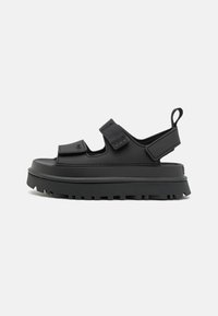GOLDENGLOW - Sandalias con plataforma - black
