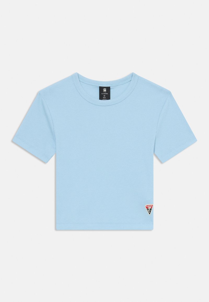 G-Star T-shirt basic blauw G-Star T-shirt basic blauw