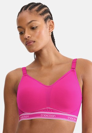 TRIACTION CARDIO AIR P EX - Sport-bh met light support - sporty pink
