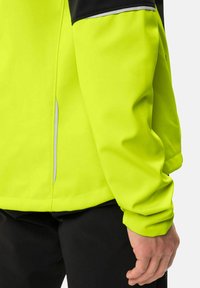 Vaude Soft shell jacket - neongelb