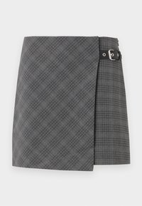 YASCICCO SKIRT - Minihame - dark grey melange