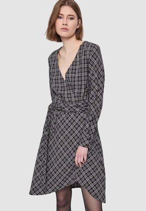 Vestito casual - nero check