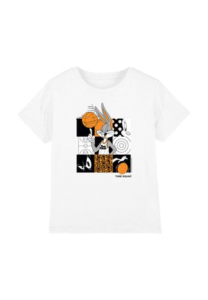 Cotton Soul, SPACE JAM: A NEW LEGACY/TURN IT UP UNISEX - Print T-shirt - white