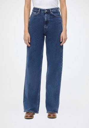 Tommy Jeans CLAIRE WIDE  - Wide Leg - denim medium