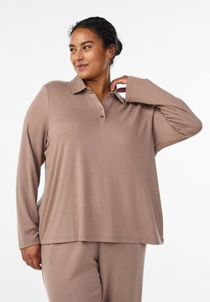 Longsleeve - mountain trail mel