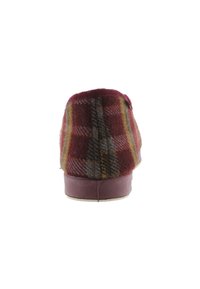 Wamba CONFORTABLE CUADROS H/RECTA - Pantuflas - burdeos