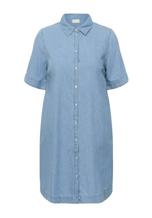 Kaffe Curve, KCJADA DRESS - Robe en jean - medium blue chambray