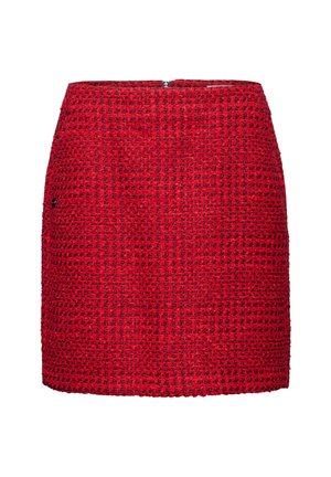 A-linjekjol - dark red