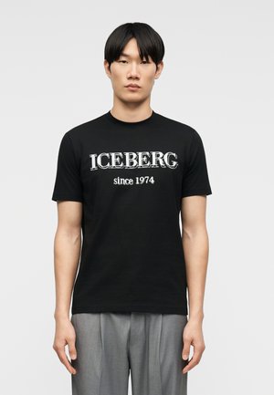 Μπλουζάκι με στάμπα - nero