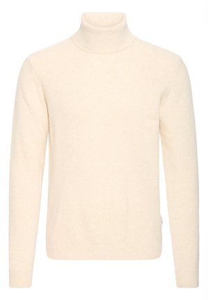 Casual Friday, KARL ROLL NECK BOUNTY - Pulóver - light sand melange