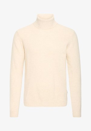 Casual Friday, KARL ROLL NECK BOUNTY - Pulóver - light sand melange